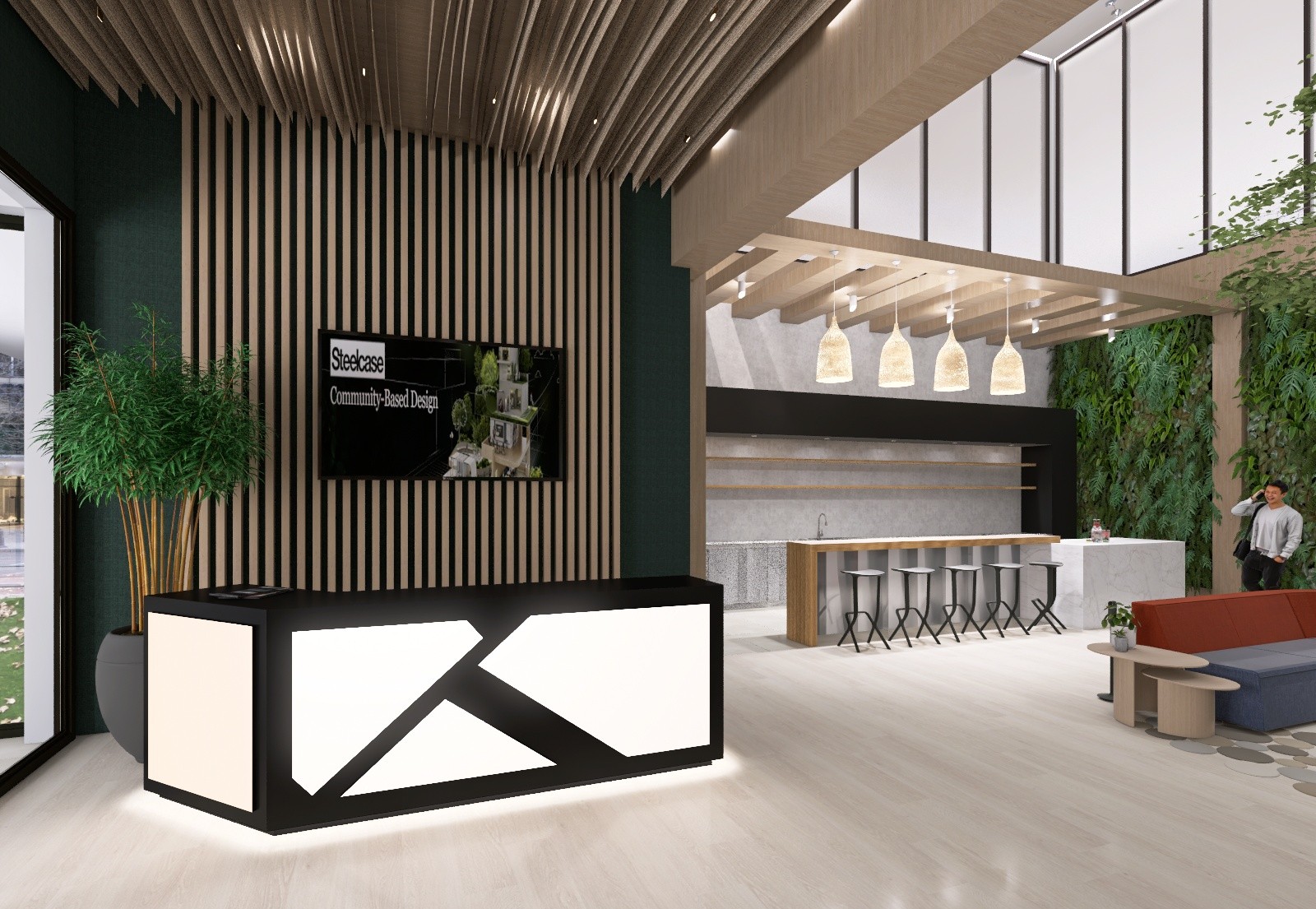 Office entry design — Toronto