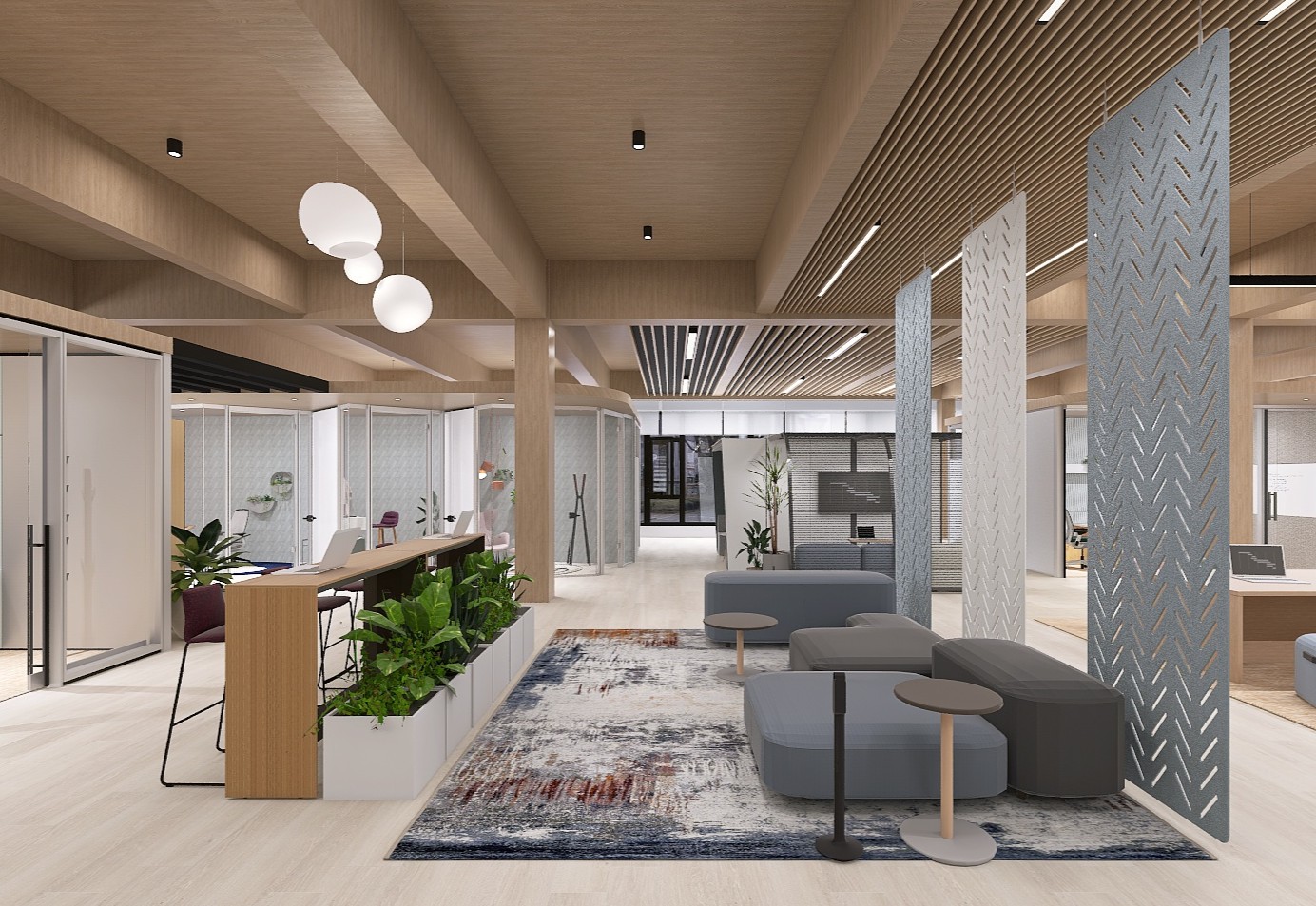 Office social area design — Toronto