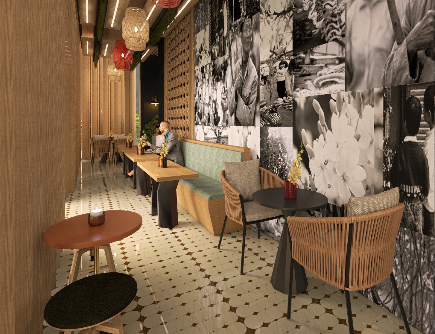 Restaurant alley bar design — Toronto